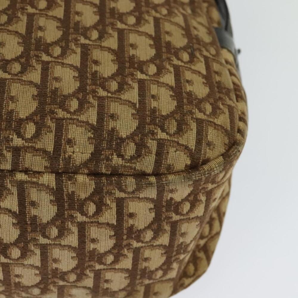 DIOR Trotter Canvas Shoulder Bag Brown - Picture 16 of 16